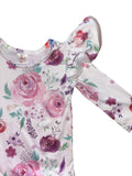 Harper Long Sleeve Tulle Flutter