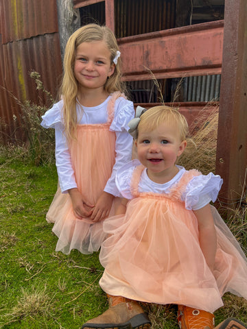 Peach Tutu Dress