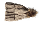 Beige Kids Beanie