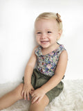 Olive High Waisted Shorts