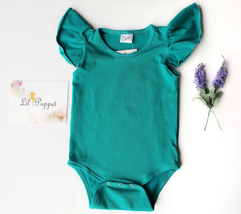 Jade Short Sleeve Flutter