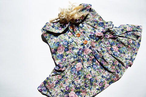 Collar dress floral